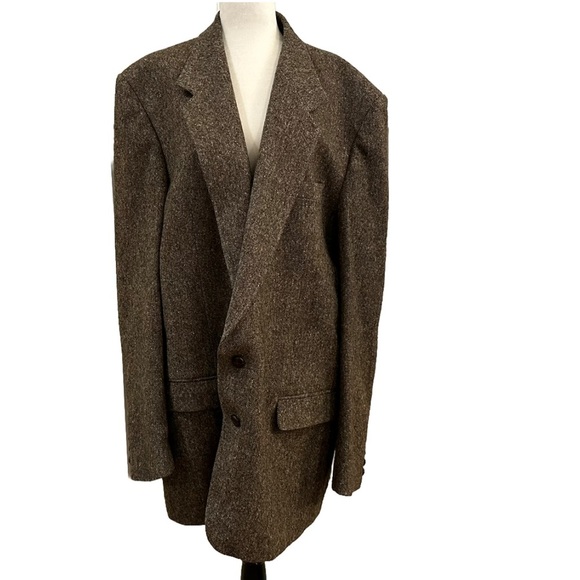 Magee Donegal Tweed Sport Coat Blazer Men’s Size 50 Tall - Picture 2 of 15